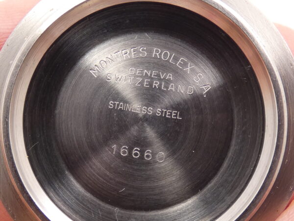 Rolex Sea-Dweller 16660 Spider Dial Faded Bezel ANNO 1983 Halzenut Indexes TOP Automatico Acciaio