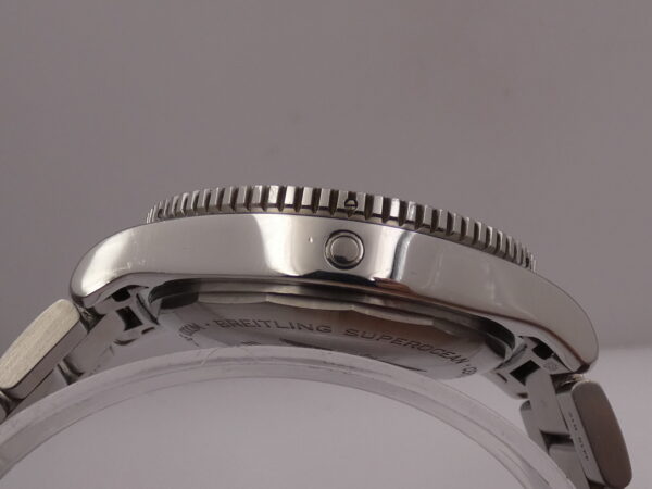 Breitling Superocean 44 Chronometer YELLOW A17367 WITH PAPERS & COSC Automatico Acciaio BRACCIALATO