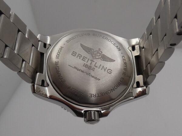 Breitling Superocean 44 Chronometer YELLOW A17367 WITH PAPERS & COSC Automatico Acciaio BRACCIALATO