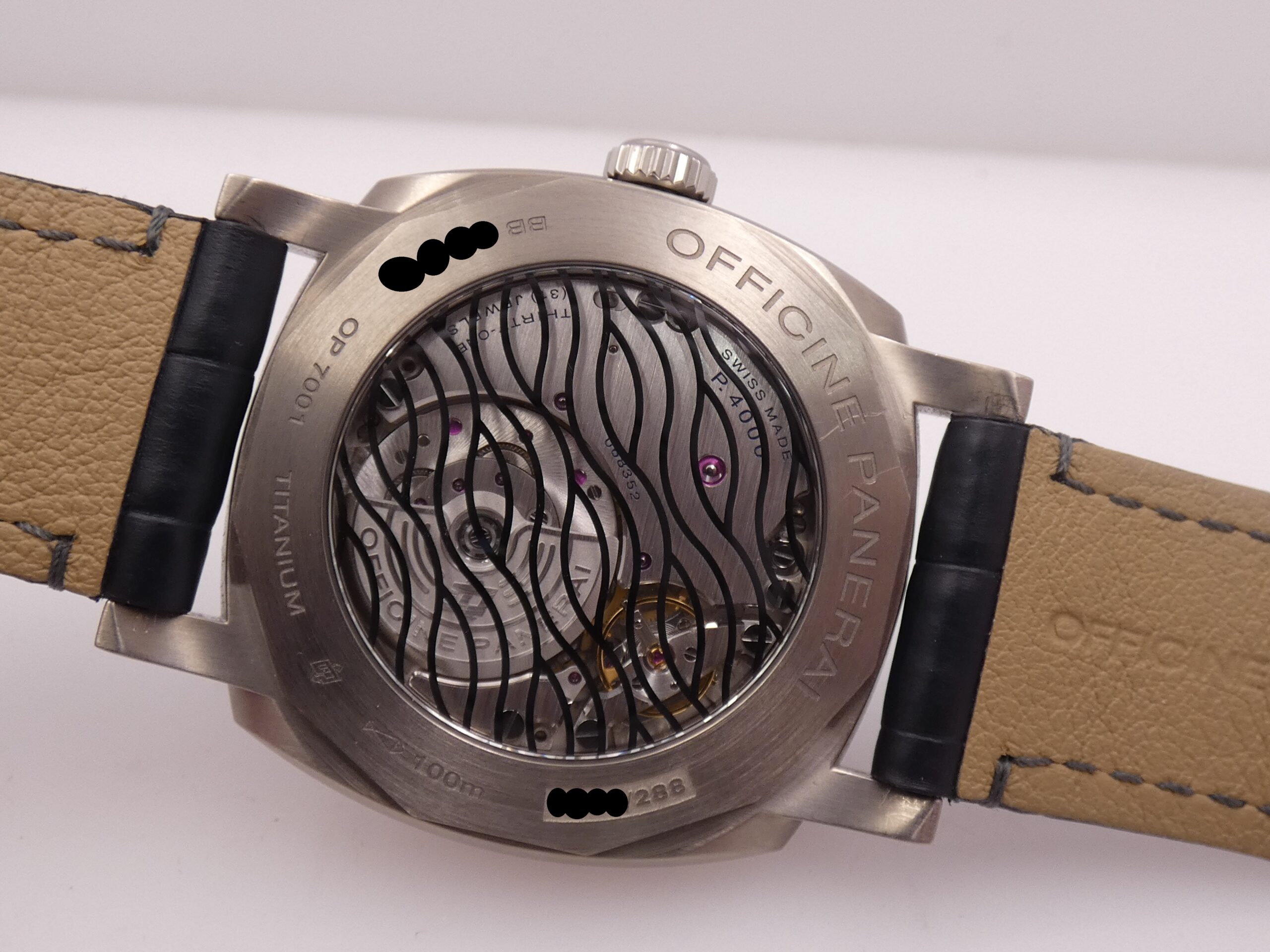 Panerai Radiomir 45mm Titanium PAM01078 Blue Dial BOX&PAPERS TOP CONDITION Automatico Anno 2020 LIMITED EDITION 288pcs Worldwide - immagine 17