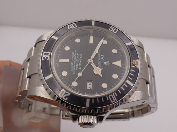 Rolex Sea-Dweller 16660 Spider Dial Faded Bezel ANNO 1983 Halzenut Indexes TOP Automatico Acciaio