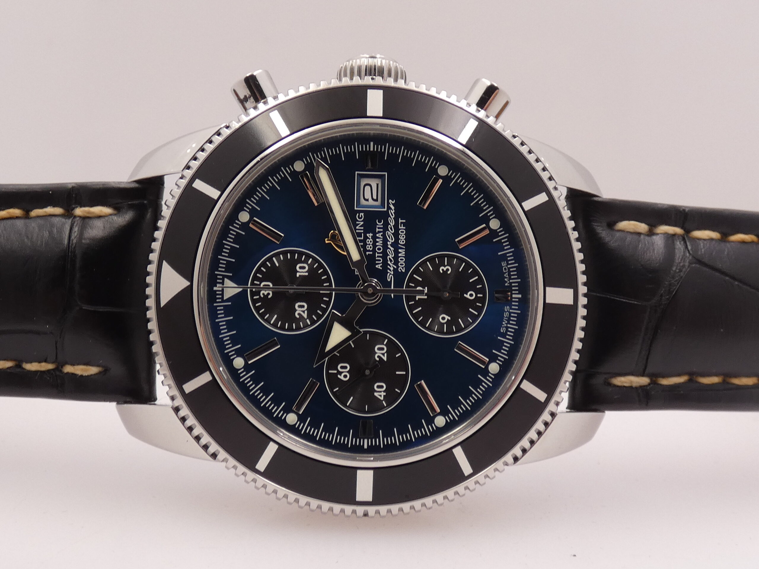 Cronografo Breitling Superocean Heritage A13320 BOX&PAPERS With C.O.S.C. Anno 2014 Automatico Acciaio - immagine 5