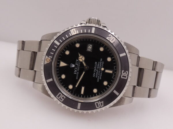 Rolex Sea-Dweller 16660 Spider Dial Faded Bezel ANNO 1983 Halzenut Indexes TOP Automatico Acciaio