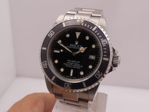 Rolex Sea-Dweller 16660 Spider Dial Faded Bezel ANNO 1983 Halzenut Indexes TOP Automatico Acciaio