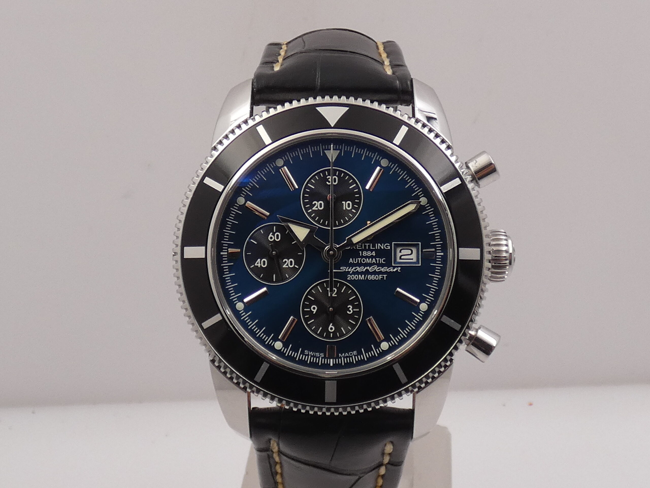 Cronografo Breitling Superocean Heritage A13320 BOX&PAPERS With C.O.S.C. Anno 2014 Automatico Acciaio - immagine 9