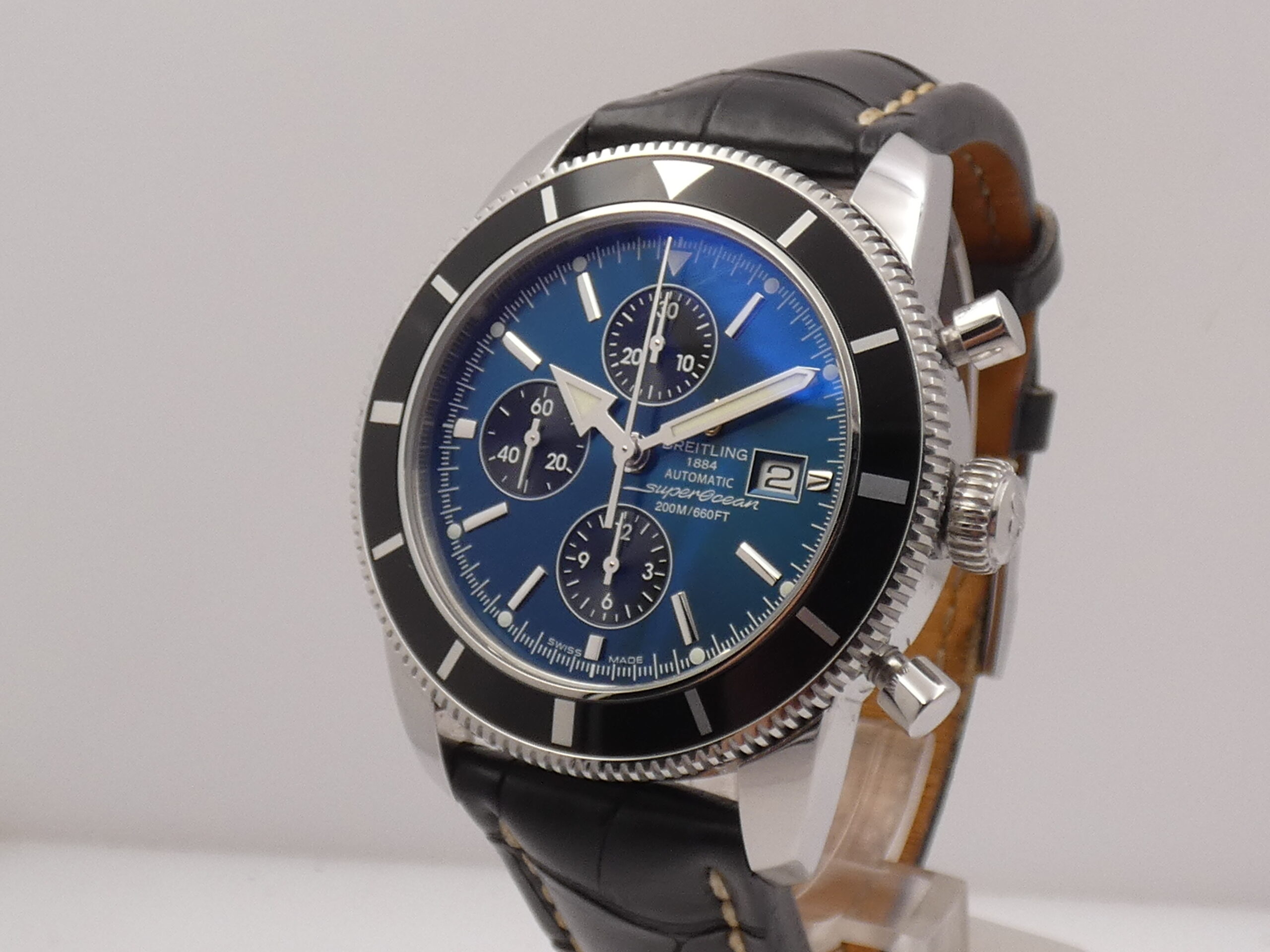 Cronografo Breitling Superocean Heritage A13320 BOX&PAPERS With C.O.S.C. Anno 2014 Automatico Acciaio - immagine 10