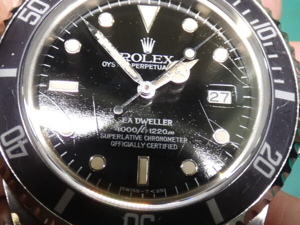Rolex Sea-Dweller 16660 Spider Dial Faded Bezel ANNO 1983 Halzenut Indexes TOP Automatico Acciaio