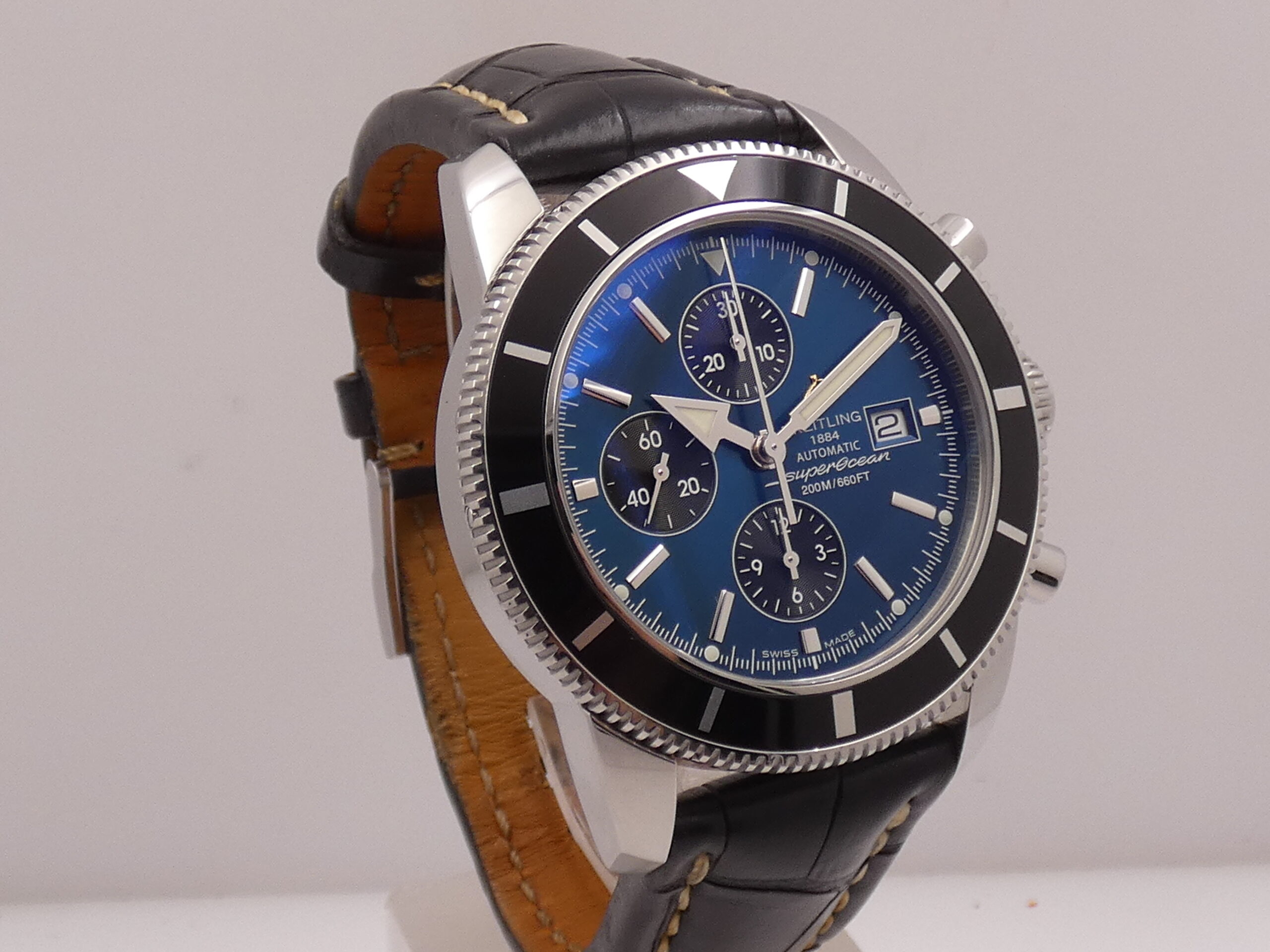 Cronografo Breitling Superocean Heritage A13320 BOX&PAPERS With C.O.S.C. Anno 2014 Automatico Acciaio - immagine 11