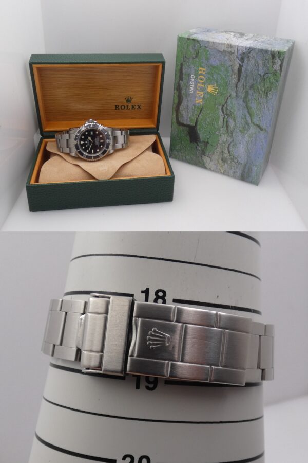 Rolex Sea-Dweller 16660 Spider Dial Faded Bezel ANNO 1983 Halzenut Indexes TOP Automatico Acciaio