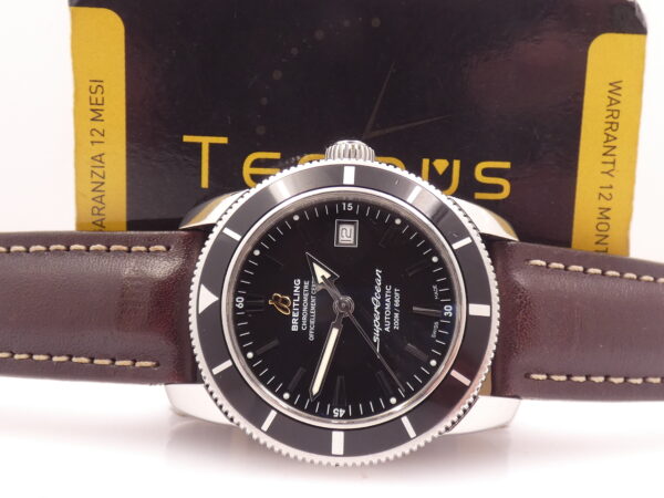 Breitling Superocean Heritage 42mm A17321 Automatic Chronometre Acciaio Black Dial