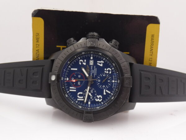 Cronografo Breitling Super Avenger Night Mission 48mm V13375 BOX&PAPERS Automatico Titanio & DLC