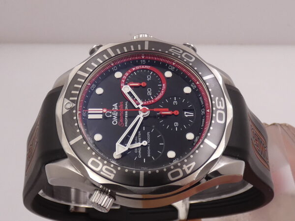 Cronografo Omega Seamaster Diver 300 M ETNZ Co-Axial With PAPERS Anno 2016 TOP Automatic Chronometer Limited Edition 2013 pcs Worldwide Regata Chronograph