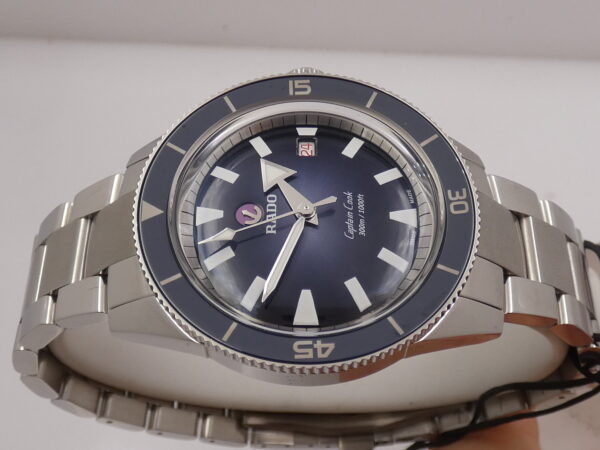 Rado Hyperchrome Captain Cook BLUE NEW FULL SET Automatico R32505203 Acciaio & Ceramica High-Tech