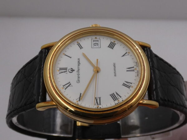 Girard Perregaux 30 Anni in Fiat 47990 PRIMA SERIE Oro Massiccio 18Kt N.O.S. BOX&PAPERS Automatico ANNO 1992 NEW OLD STOCK