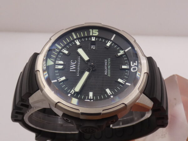 IWC Aquatimer Automatic 2000 IW3580 TOP CONDITION WITH PAPERS Anno 2016 Titanio
