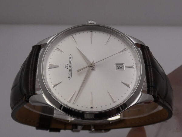 Jaeger-LeCoultre Master Ultra Thin Date Automatic 22C GOLD ROTOR 174.8.37.S Anno 2016 Acciaio Q1288420