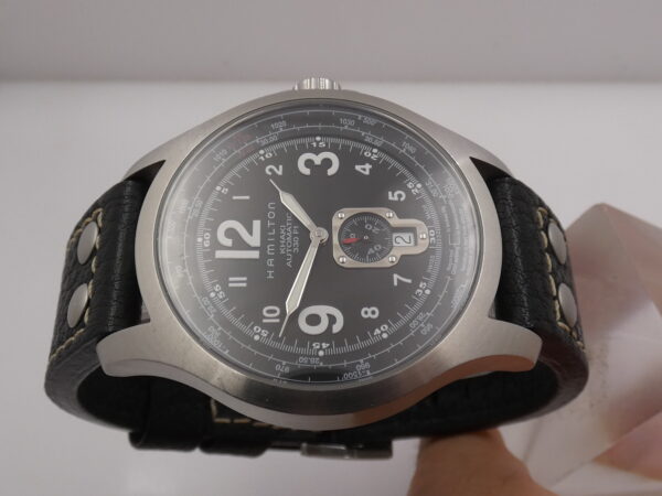 Hamilton Khaki Aviation Automatic QNH H765150 WITH BOX Acciaio Anni 2000's