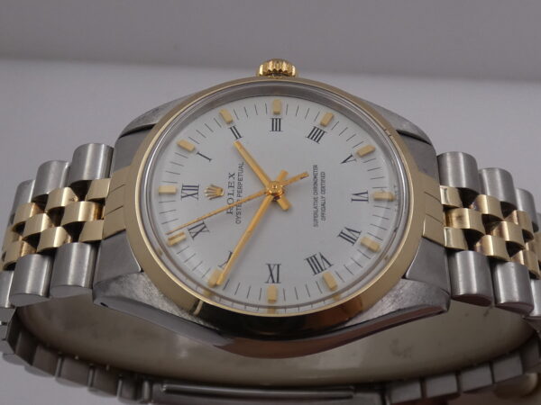 Rolex Oyster Perpetual 34 Rare 1002 Acciaio & Oro 18Kt ANNO 1977 JUST SERVICED Automatico Bracciale Jubilee