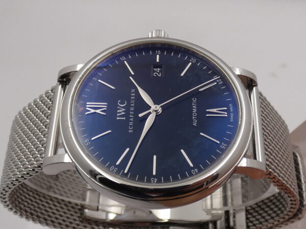 IWC Portofino Automatic IW3565 40mm WITH PAPERS Anno 2016 Acciaio Braccialetto Mesh