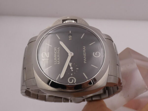 Panerai Luminor Marina 1950 3 Days Automatic PAM00328 BOX&PAPERS Anno 2013 Limited Edition 600pz al Mondo Black Sandwich Dial Acciaio Braccialato OP6900