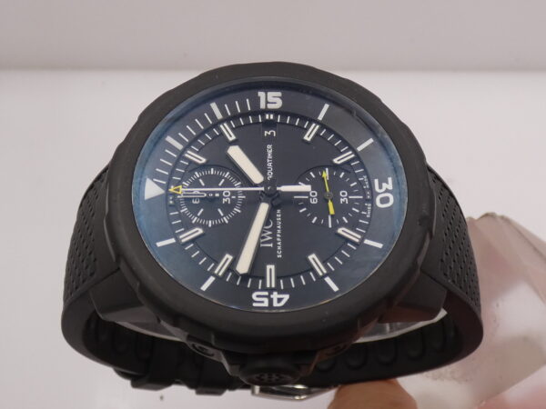 Cronografo IWC Aquatimer Galapagos Islands Flyback 45mm WITH PAPERS Anno 2015 Automatico Acciaio Tribute To The Charles Darwin Foundation IW379502