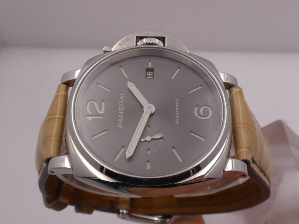 Panerai Luminor Due Ultra Thin 42mm PAM00904 BOX&PAPERS STICKERS Anno 2021 Automatico OP7283 Acciaio LIMITED EDITION 1500pcs TOP CONDITION Sandwich Dial