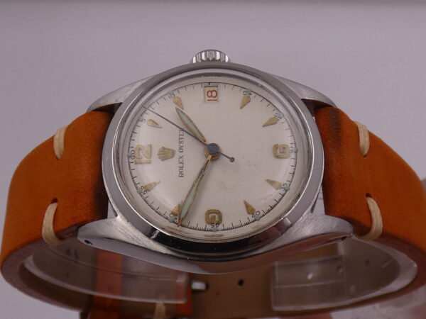 Rolex OysterDate Precision 6066 ANNO 1952 RED CALENDAR Carica Manuale Acciaio VINTAGE