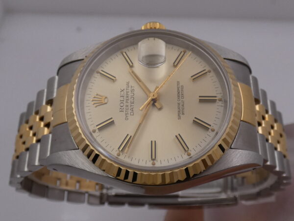 Rolex Datejust 36 16233 Jubilee Acciaio & Oro 18Kt BOX&PAPERS Anno 1991 Automatico