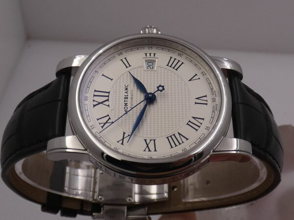 Montblanc Star Date Meisterstuck 107114 NEW BOX PAPERS & STICKERS Marzo 2026 Honey Comb Dial Automatico