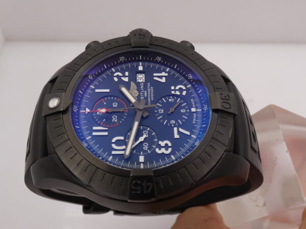Cronografo Breitling Super Avenger Night Mission 48mm V13375 BOX&PAPERS Automatico Titanio & DLC