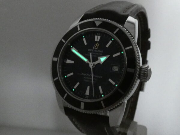 Breitling Superocean Heritage 42mm A17321 Automatic Chronometre Acciaio Black Dial