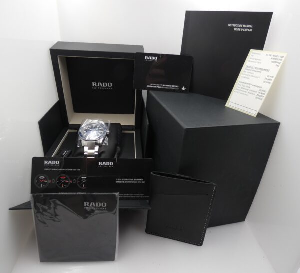 Rado Hyperchrome Captain Cook BLUE NEW FULL SET Automatico R32505203 Acciaio & Ceramica High-Tech
