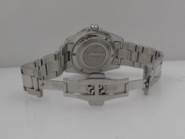 Paul Picot Paul Mariner III 4352SG BOX&PAPERS TAG PRICE Anno 2020 White Ceramic Bezel Automatico Acciaio