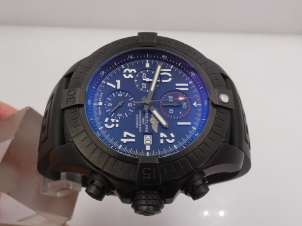 Cronografo Breitling Super Avenger Night Mission 48mm V13375 BOX&PAPERS Automatico Titanio & DLC