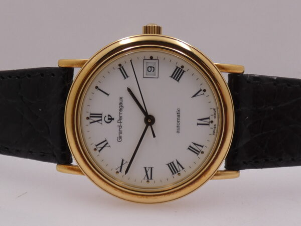 Girard Perregaux 30 Anni in Fiat 47990 PRIMA SERIE Oro Massiccio 18Kt N.O.S. BOX&PAPERS Automatico ANNO 1992 NEW OLD STOCK