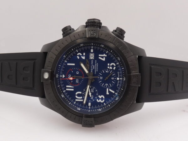 Cronografo Breitling Super Avenger Night Mission 48mm V13375 BOX&PAPERS Automatico Titanio & DLC