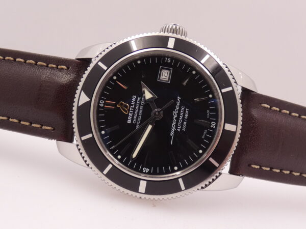 Breitling Superocean Heritage 42mm A17321 Automatic Chronometre Acciaio Black Dial