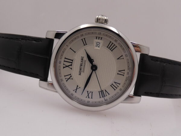 Montblanc Star Date Meisterstuck 107114 NEW BOX PAPERS & STICKERS Marzo 2026 Honey Comb Dial Automatico