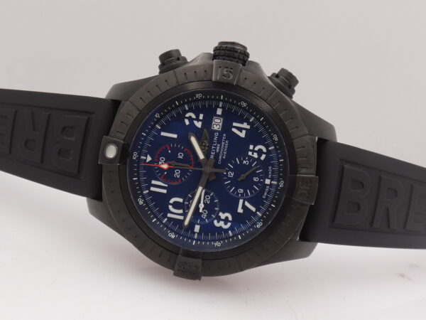 Cronografo Breitling Super Avenger Night Mission 48mm V13375 BOX&PAPERS Automatico Titanio & DLC