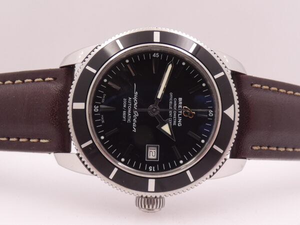 Breitling Superocean Heritage 42mm A17321 Automatic Chronometre Acciaio Black Dial