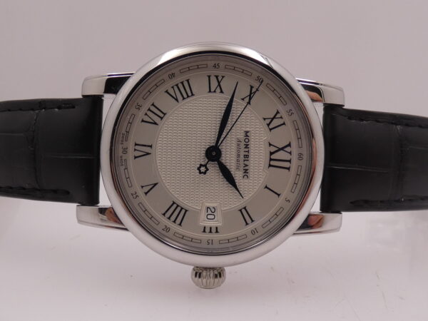 Montblanc Star Date Meisterstuck 107114 NEW BOX PAPERS & STICKERS Marzo 2026 Honey Comb Dial Automatico