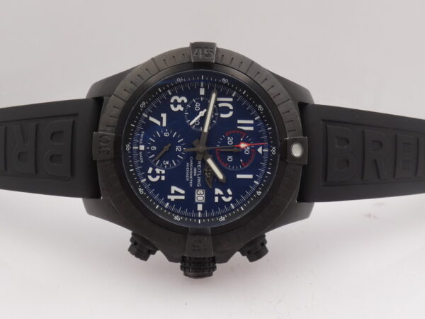 Cronografo Breitling Super Avenger Night Mission 48mm V13375 BOX&PAPERS Automatico Titanio & DLC