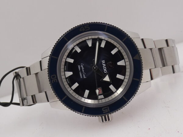 Rado Hyperchrome Captain Cook BLUE NEW FULL SET Automatico R32505203 Acciaio & Ceramica High-Tech