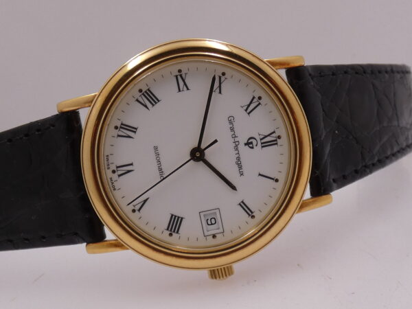 Girard Perregaux 30 Anni in Fiat 47990 PRIMA SERIE Oro Massiccio 18Kt N.O.S. BOX&PAPERS Automatico ANNO 1992 NEW OLD STOCK