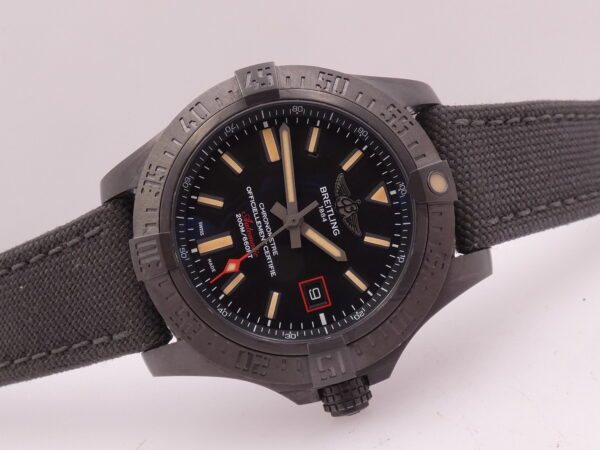 Breitling Avenger Blackbird 44 V17311 WITH PAPERS & C.O.S.C. Anno 2019 Automatico Titanio & Black DLC