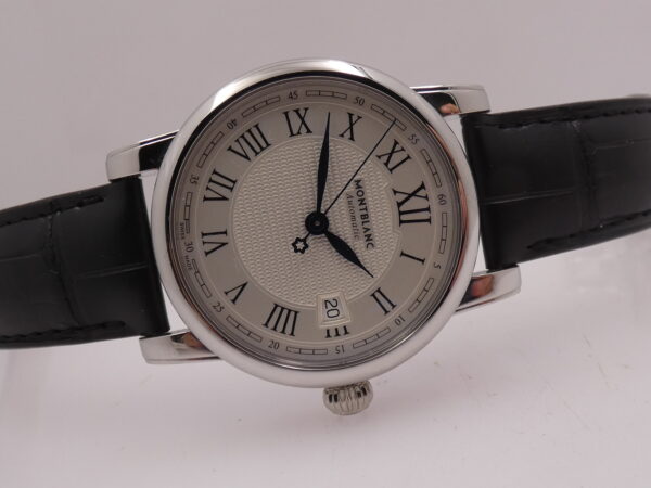 Montblanc Star Date Meisterstuck 107114 NEW BOX PAPERS & STICKERS Marzo 2026 Honey Comb Dial Automatico
