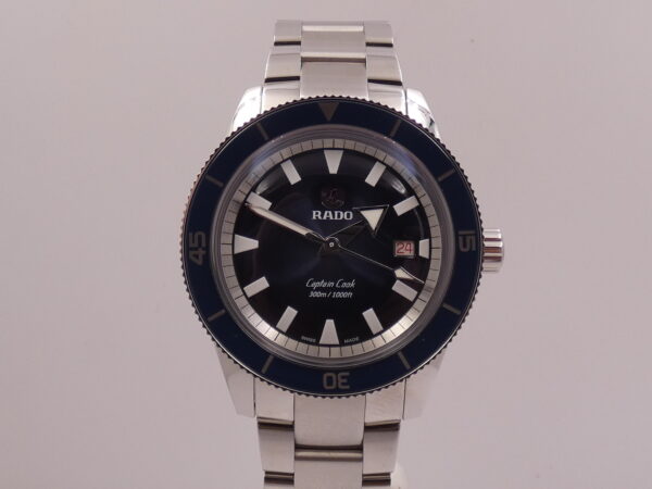 Rado Hyperchrome Captain Cook BLUE NEW FULL SET Automatico R32505203 Acciaio & Ceramica High-Tech