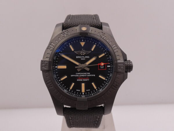Breitling Avenger Blackbird 44 V17311 WITH PAPERS & C.O.S.C. Anno 2019 Automatico Titanio & Black DLC