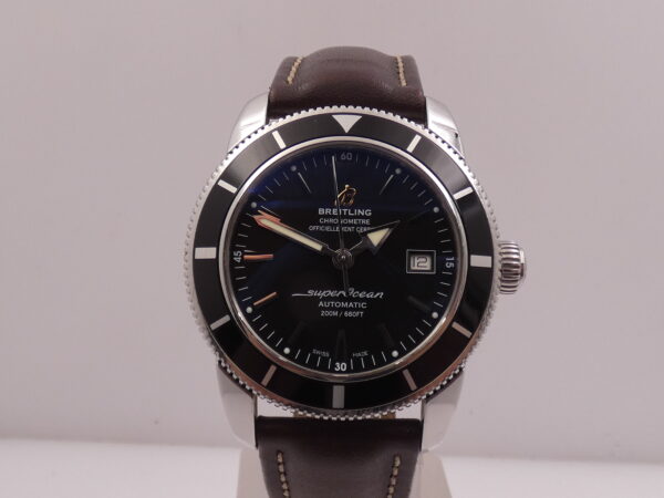 Breitling Superocean Heritage 42mm A17321 Automatic Chronometre Acciaio Black Dial