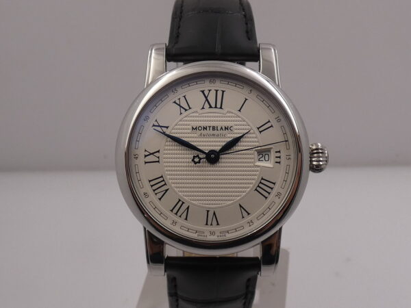 Montblanc Star Date Meisterstuck 107114 NEW BOX PAPERS & STICKERS Marzo 2026 Honey Comb Dial Automatico